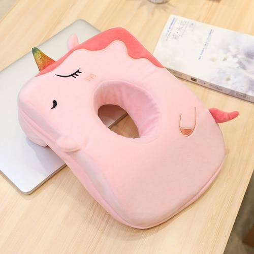 Coussin Licorne<br> Pour l'Avion - Une Licorne