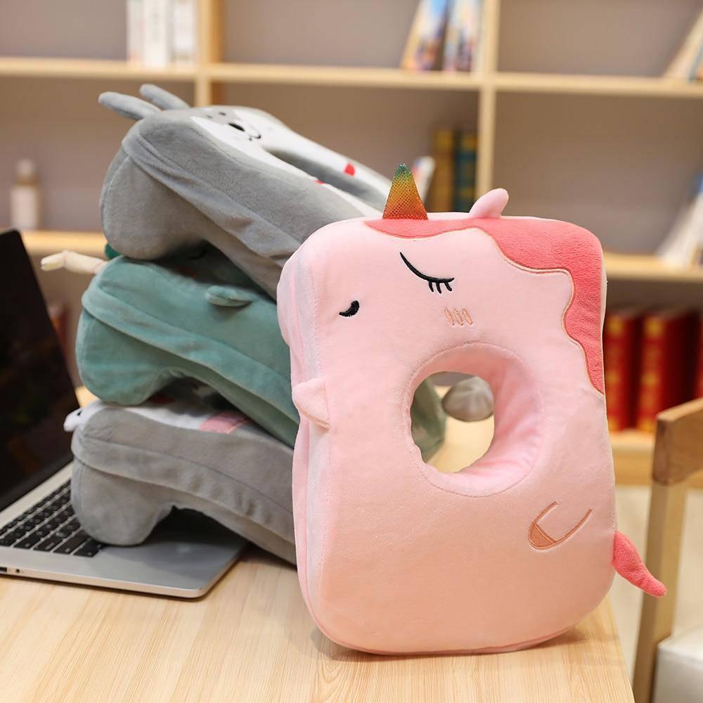 Coussin Licorne<br> Pour l'Avion - Une Licorne