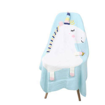 Couverture Licorne Tricot - Une Licorne