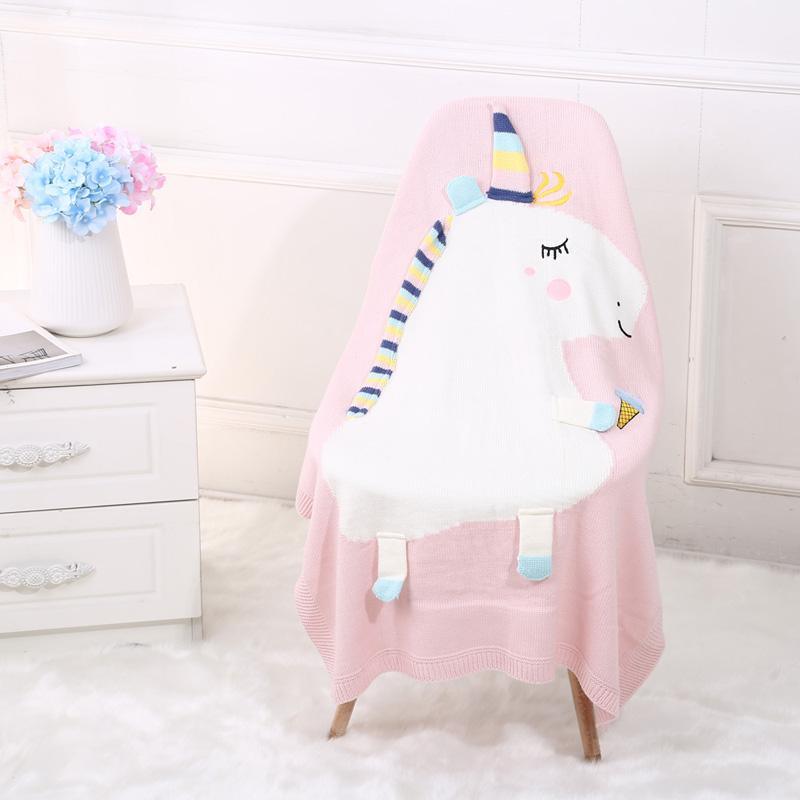 Couverture Licorne Tricot - Une Licorne