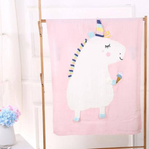 Couverture Licorne Tricot - Une Licorne