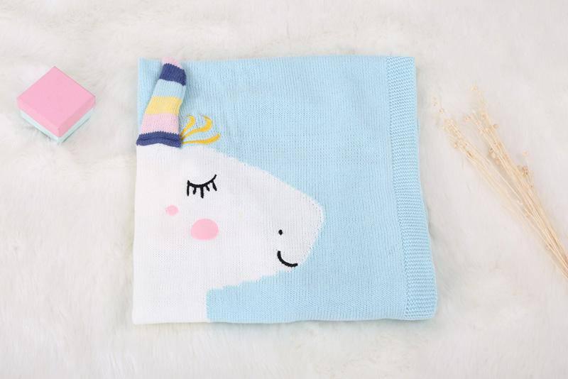 Couverture Licorne Tricot - Une Licorne