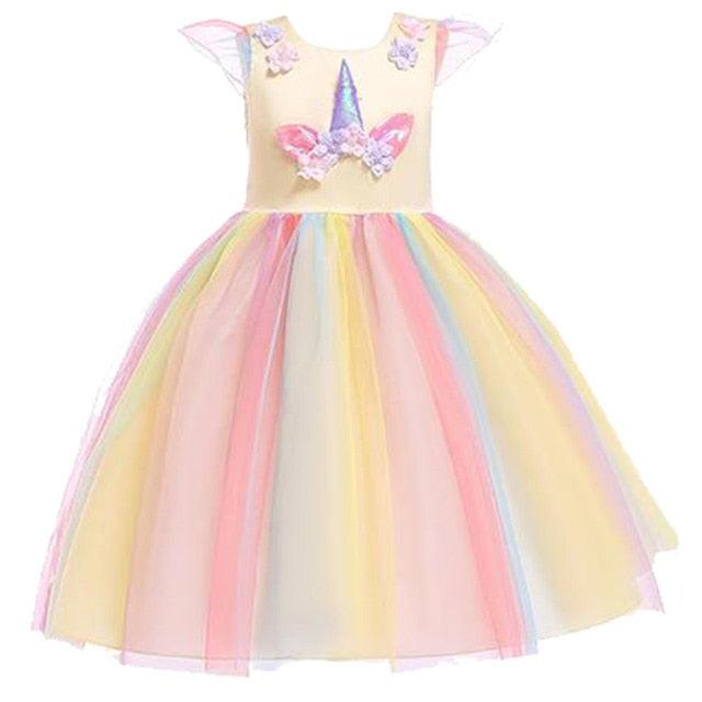 Déguisement princesse licorne fille