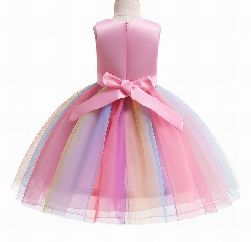 Déguisement robe licorne rose