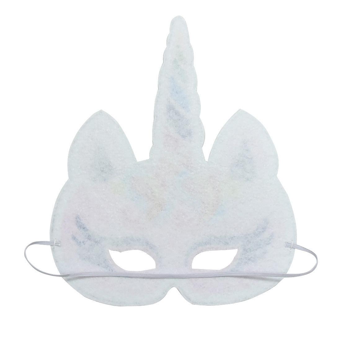 Demi-masque déguisement licorne - Licorne
