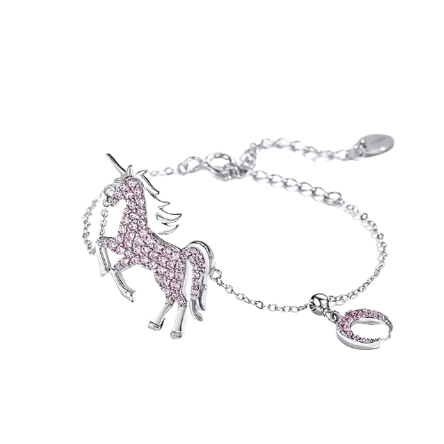 Ensemble Bracelet et Bague Licorne Argent - Licorne