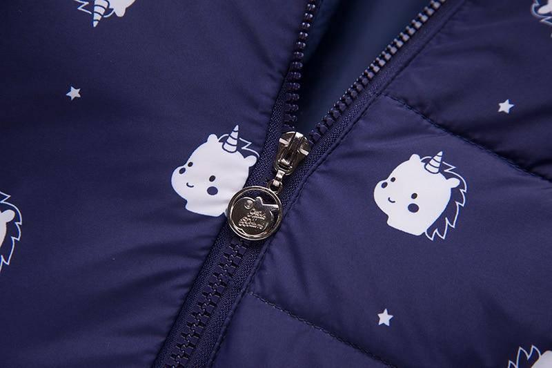 Ensemble Doudoune et Pantalon Licorne Hiver - Une Licorne