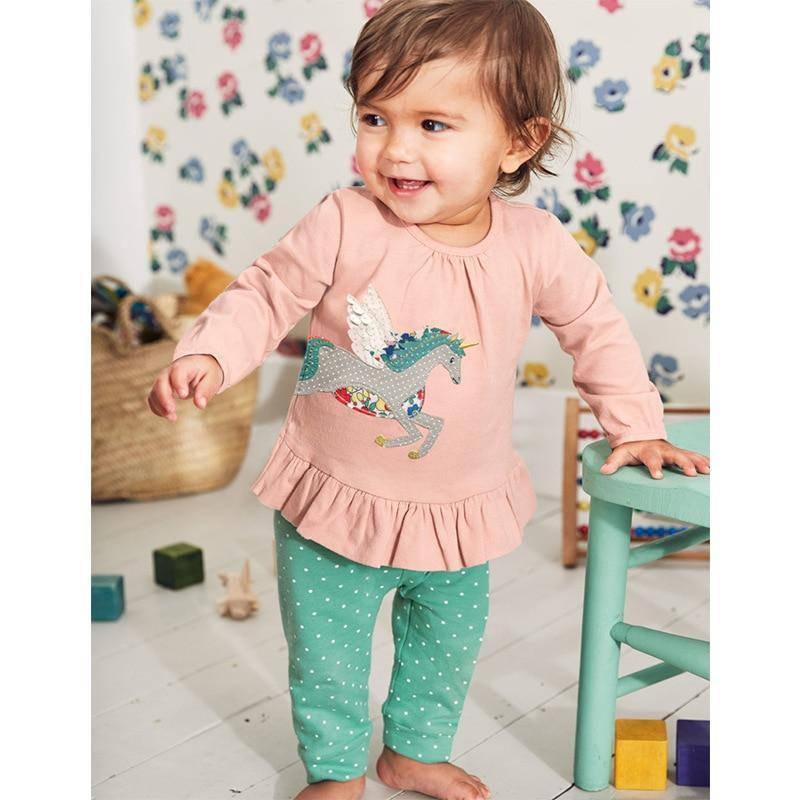 Ensemble Licorne Enfant Brodé - Une Licorne