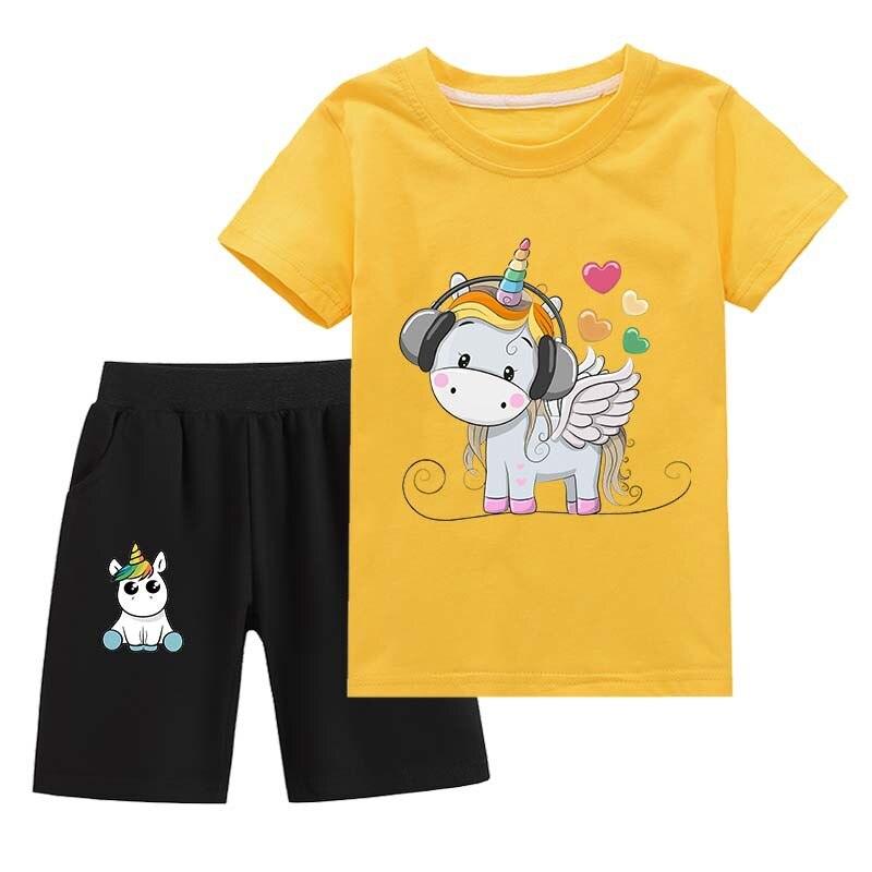 Ensemble Licorne Eté Enfants - Licorne