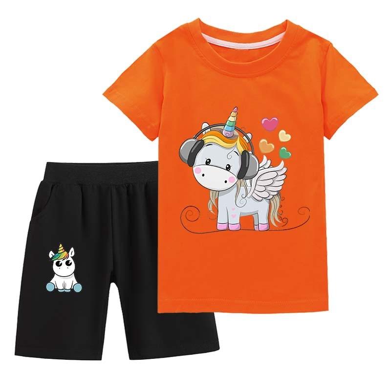 Ensemble Licorne Eté Enfants - Licorne