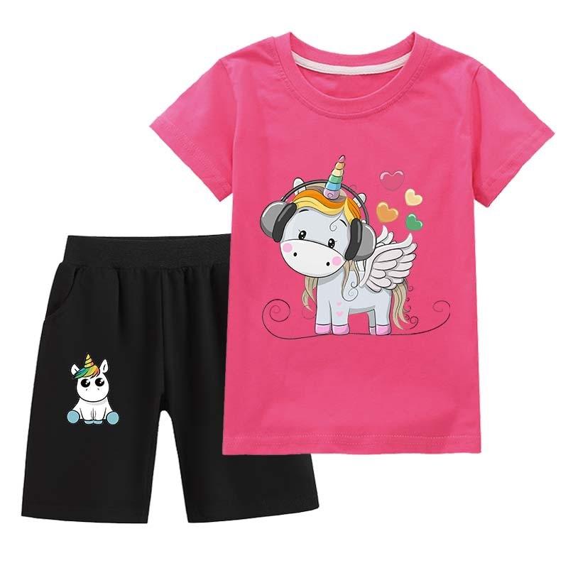 Ensemble Licorne Eté Enfants - Licorne