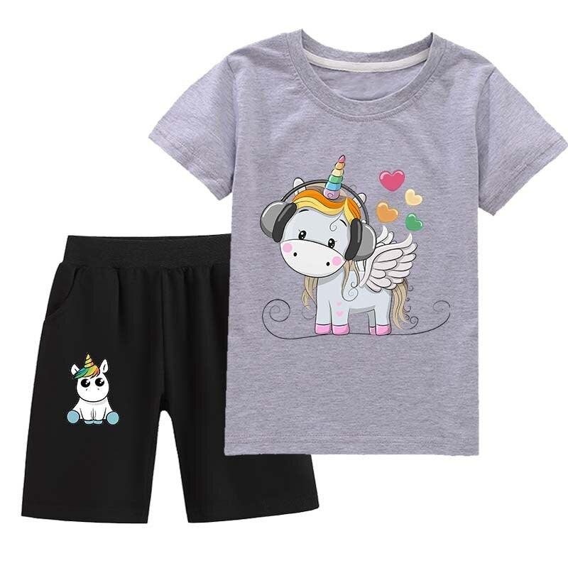 Ensemble Licorne Eté Enfants - Licorne