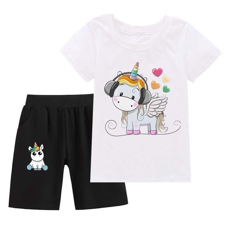 Ensemble Licorne Eté Enfants - Licorne