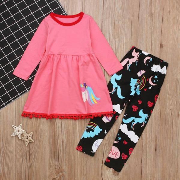 Ensemble Licorne Robe et Pantalon - Une Licorne