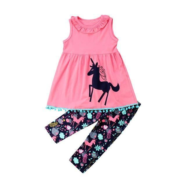 Ensemble Licorne Rose Bonbon - Une Licorne