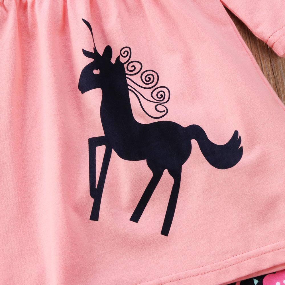 Ensemble Licorne Rose Clair - Une Licorne