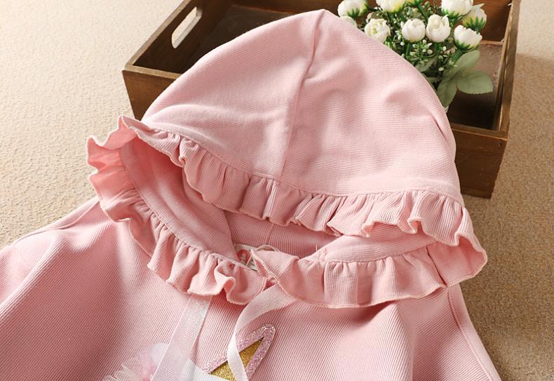 Ensemble Licorne Sweat à Capuche et Tutu Pour Fille - Licorne