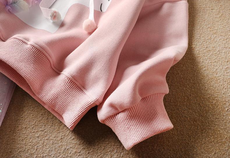 Ensemble Licorne Sweat à Capuche et Tutu Pour Fille - Licorne