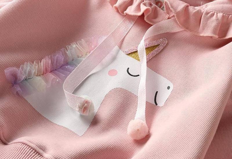 Ensemble Licorne Sweat et Jupe - Une Licorne