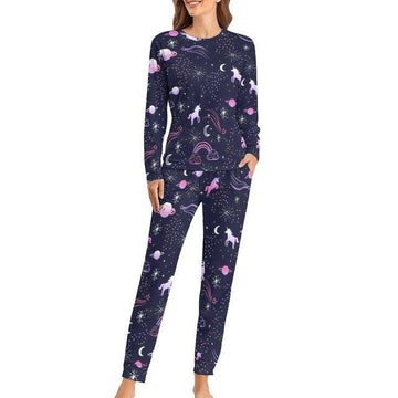 Ensemble pyjama licorne femme