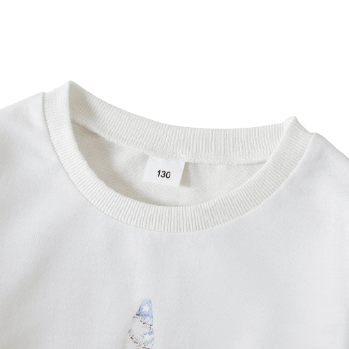 Ensemble Survêtement Licorne Black & White Pour Fille - Licorne