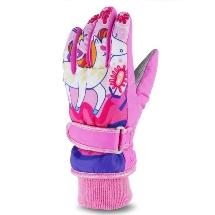 Gants Licorne Hiver Enfants - Une Licorne