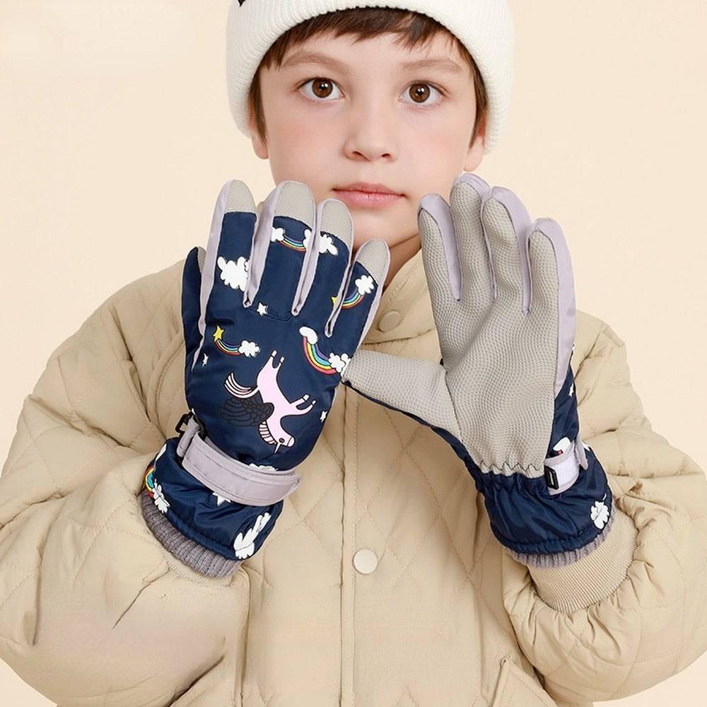 Gants Licorne Ski pour Enfants - Licorne