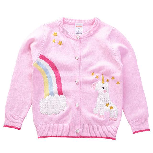 Gilet Licorne Fille