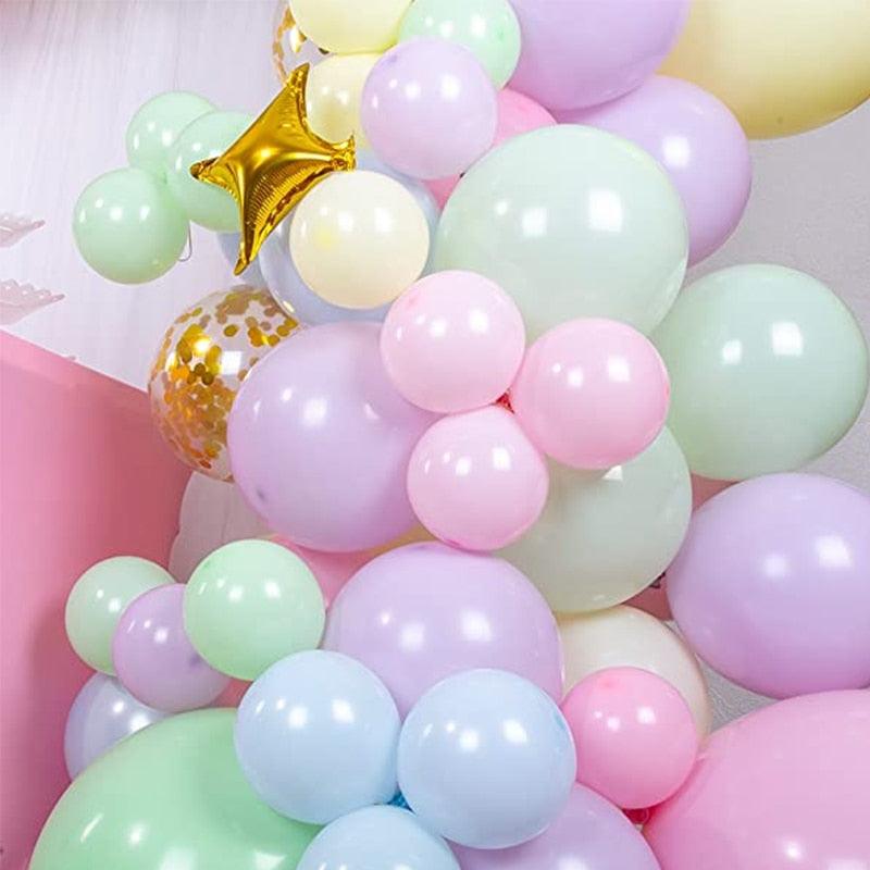 Guirlande de ballons licorne Kawaii en arc - Licorne