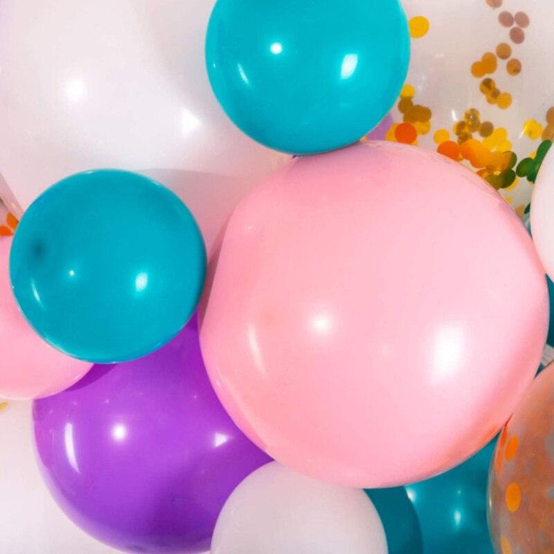 Guirlande de grands ballons licornes en arc pour anniversaire - Licorne