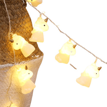 Guirlande licorne 3D lumineuse