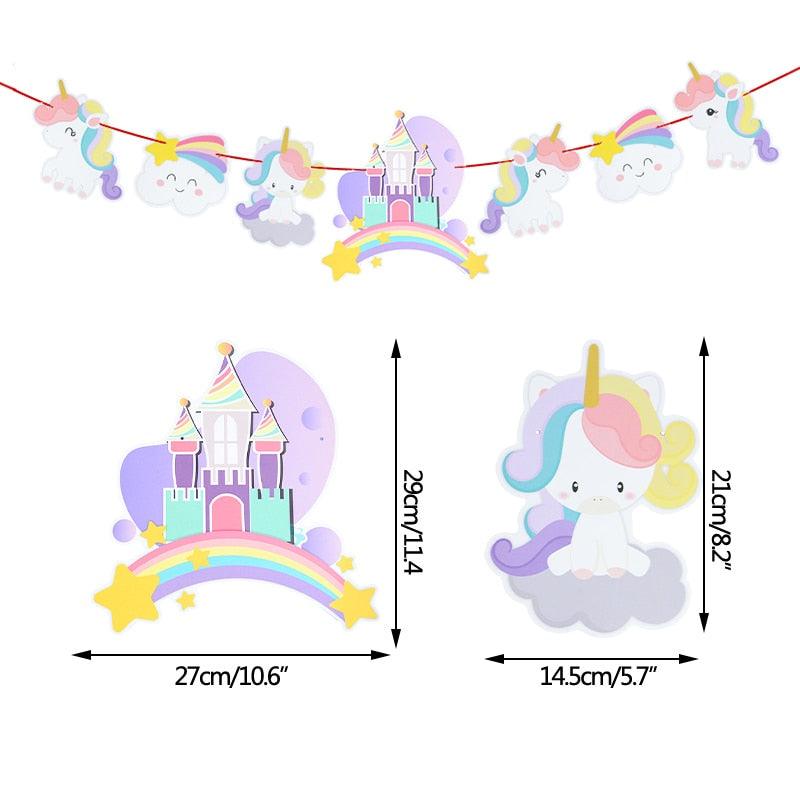 Guirlande licorne enchantée - Licorne