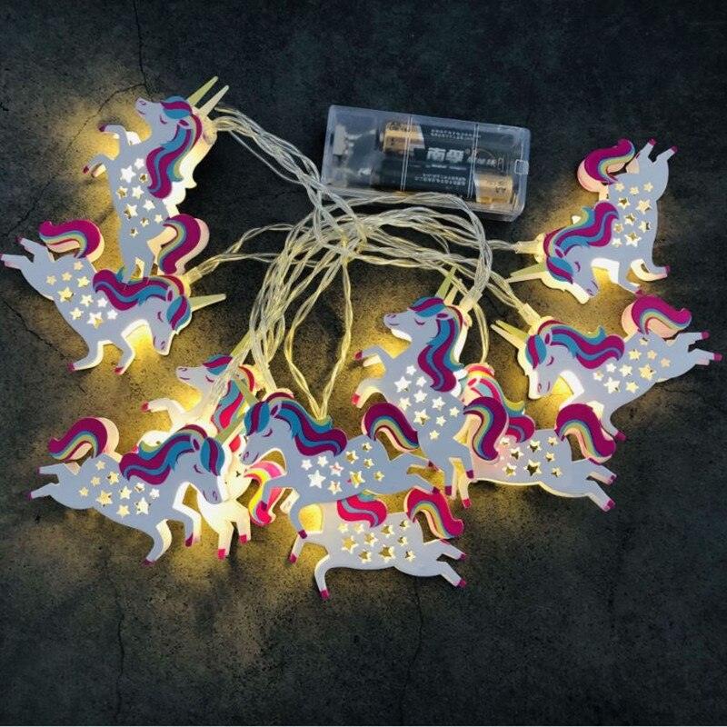 Guirlande lumineuse licorne - Licorne