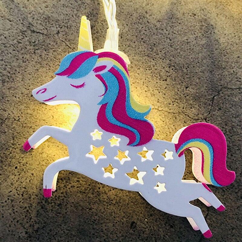 Guirlande lumineuse licorne - Licorne