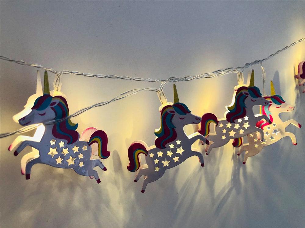 Guirlande lumineuse licorne - Licorne