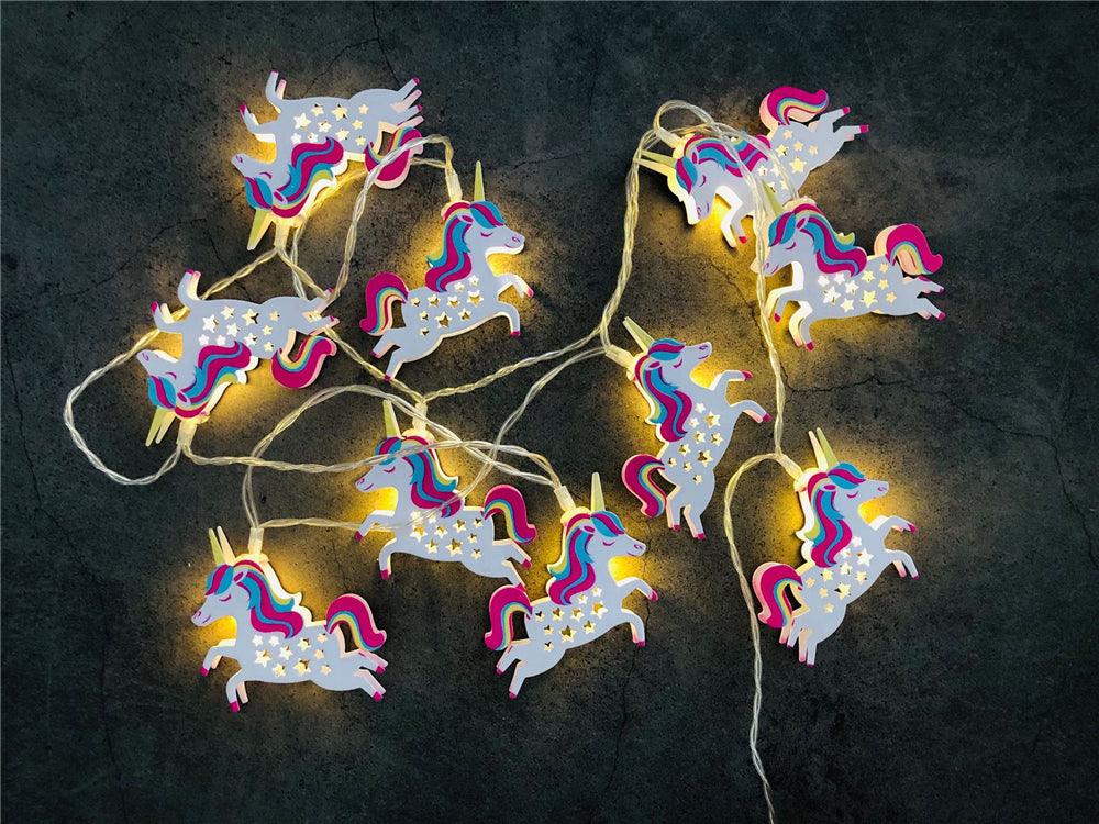 Guirlande lumineuse licorne - Licorne