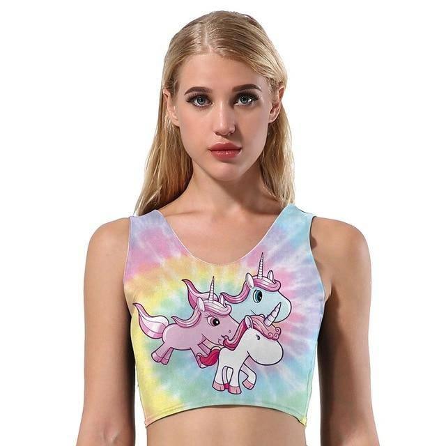 Haut Licorne Sport Femme - Une Licorne
