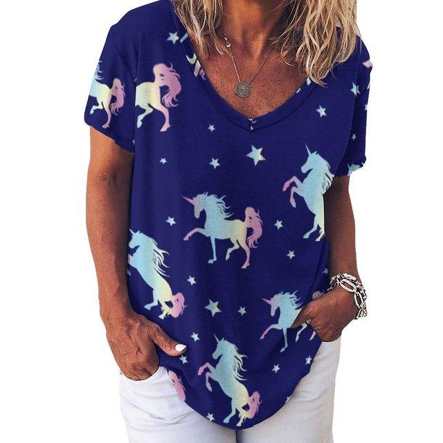 Haut Stylé Licorne Femme - Licorne