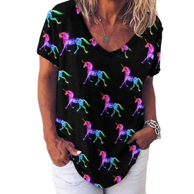 Haut Stylé Licorne Femme - Licorne