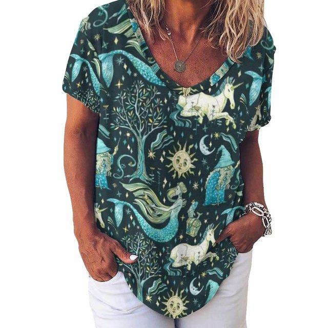 Haut Stylé Licorne Femme - Licorne