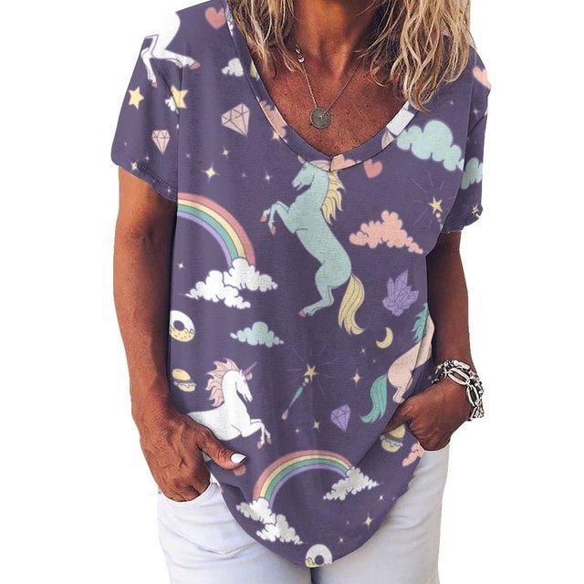 Haut Stylé Licorne Femme - Licorne