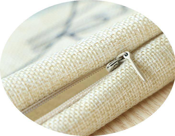 Housse de Coussin<br> Licorne Beige - Une Licorne