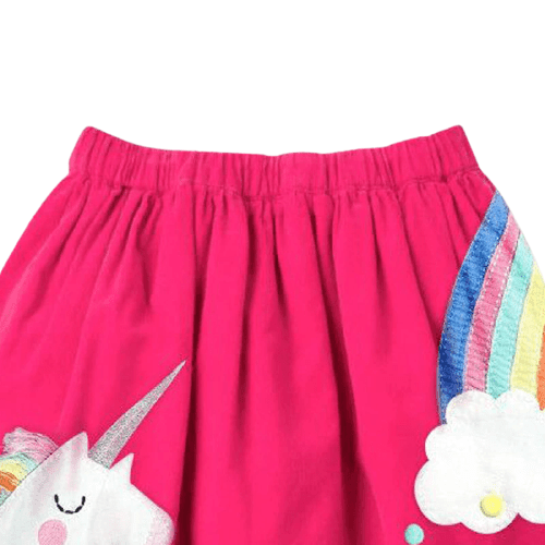 Jupe Licorne Arc-en-ciel Fille - Licorne
