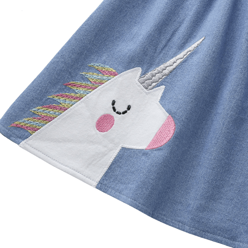 Jupe Licorne Evasée Fille - Licorne