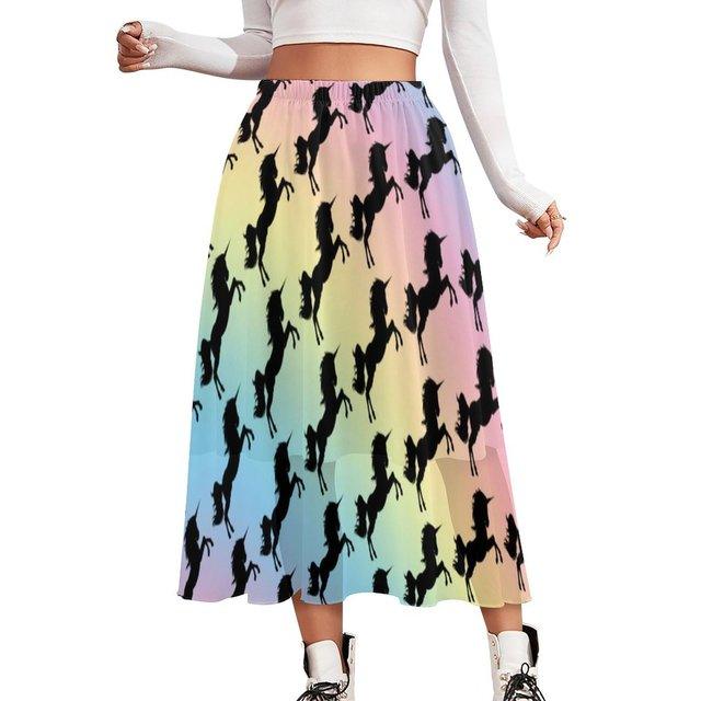 Jupe Longue Tendance Licorne - Licorne
