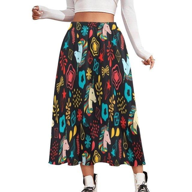 Jupe Longue Tendance Licorne - Licorne