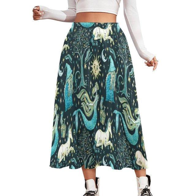 Jupe Longue Tendance Licorne - Licorne