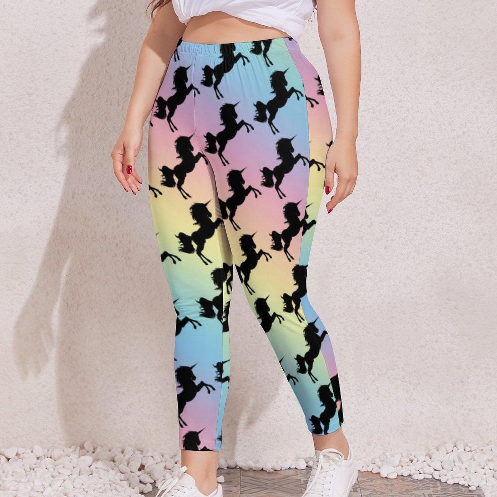 Legging Grande Taille Licorne Femme - Licorne
