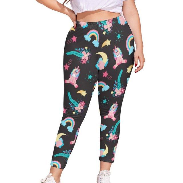 Legging Grande Taille Licorne Femme - Licorne