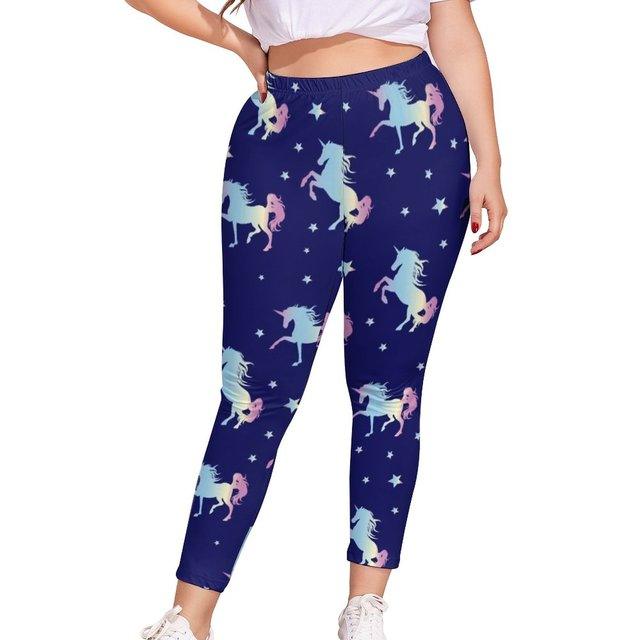 Legging Grande Taille Licorne Femme - Licorne
